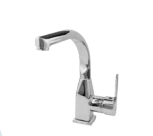 Nilsu Piramit Krom N 103 | Kuğu Tasarımlı Mix Lavabo Bataryası