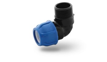 Poelsan Mavi Seri Kablin Erkek Dirsek (Dişli)