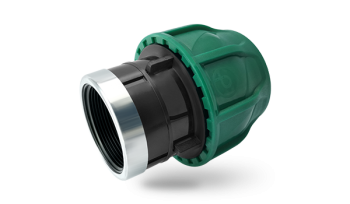 Yeşil Seri Kablin Dişi Adaptör Metal Yüzüklü