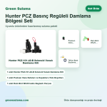 Hunter PCZ Basınç Regüleli Damlama Bölgesi Seti - Hunter PCZ basınç regüleli damlama bölgesi seti
