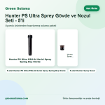 Hunter PS Ultra Sprey Gövde ve Nozul Seti - 5'li - Hunter PS Ultra sprey gövde ve nozul seti