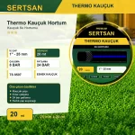 Sertsan Thermo Kauçuk Su Hortumu 1 inç 25 mm 20 m Sertsan Bahçe Hortumları ürün görseli