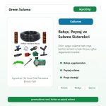 Agrodrip 16x1mm Düz Damlama Borusu Seti ana ürün görseli
