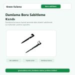 Damlama Boru Sabitleme Kazığı hortum ve bahçe sulama aksesuarı