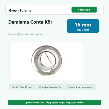 Hekimoğlu Damlama Conta Kör 16 Hekimoğlu Damlama Sulama Sistemleri ürün görseli