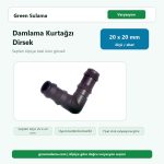 Hekimoğlu Damlama Kurtağzı Dirsek 20x20 Hekimoğlu Damlama Sulama Sistemleri ürün görseli