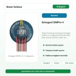 Grüngard SIMPro 4 | 4 İstasyonlu Pilli GSM (SIM Kart) Sulama Kontrol Ünitesi Green Sulama ana ürün görseli
