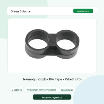 Hekimoğlu Gözlük Kör Tapa - Paketli Ürün tüm varyasyon seçenekleri