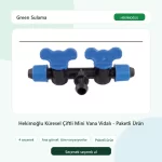 Hekimoğlu Küresel Çiftli Mini Vana Vidalı - Paketli Ürün tüm varyasyon seçenekleri