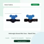Hekimoğlu Küresel Mini Vana – Paketli Ürün tüm varyasyonlar ana görseli