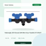 Hekimoğlu 265 Küresel Çiftli Mini Vana Yüzüklü Ø 17x16x17 - 50 Adet Paket gerçek katalog ürün görseli