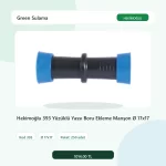 Hekimoğlu 393 Yüzüklü Yassı Boru Ekleme Manşon Ø 17x17 - 250 Adet Paket gerçek katalog ürün görseli