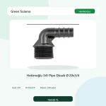 Hekimoğlu 541 Pipo Dirsek Ø 20x3/4 - 250 Adet Paket gerçek katalog ürün görseli