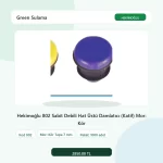 Hekimoğlu 802 Sabit Debili Hat Üstü Damlatıcı (Katif) Mor: Kör Tapa 7 mm - 1000 Adet Paket gerçek katalog ürün görseli