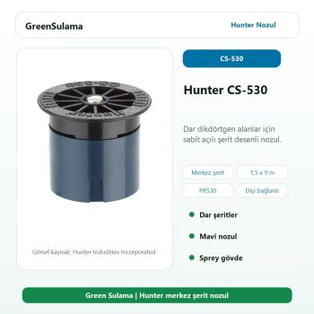 Hunter CS-530 merkez şerit nozul ana ürün görseli