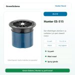 Hunter ES-515 uç şerit nozul ana ürün görseli