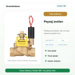 Hunter IBV-101G-FS Pirinç Solenoid Vana