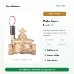 Hunter IBV-151G-FS Pirinç Solenoid Vana