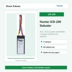Hunter ICD-200 iki istasyon ACC ACC2 uyumlu dekoder