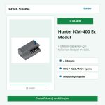 Hunter ICM-400 4 istasyonlu ek modül