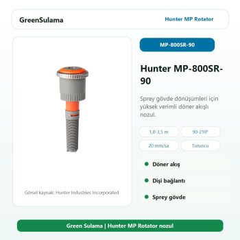 Hunter MP-800SR-90 rotator nozul ana ürün görseli
