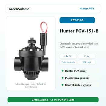 Hunter PGV-151-B 24V solenoid vana
