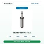 Hunter PS Ultra PSU-02-15A 5 cm 15A HE nozullu sprey spring ana ürün görseli