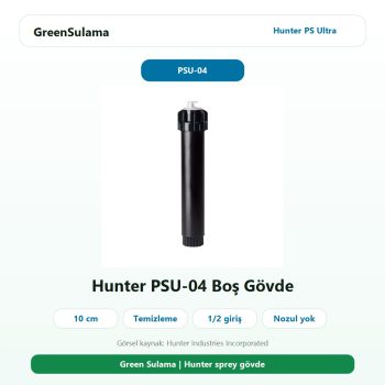 Hunter PS Ultra PSU-04 10 cm sprey spring boş gövde boş gövde ana ürün görseli