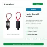 Hunter Solenoid Bobinler Green Sulama ana ürün görseli