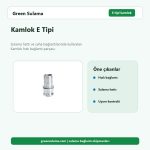 Kamlok E Tipi ana ürün görseli