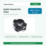 Senkron Kaplin Civatalı Priz Kolye 200×1 2” Senkron Boru Montaj Malzemesi ürün görseli