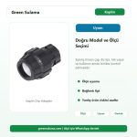 Kaplin Dişi Adaptör ana ürün görseli