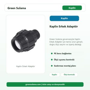 Kaplin Erkek Adaptör 2 kaplin erkek adaptor ana gorsel v3