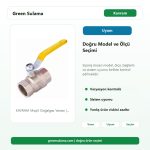 KAVRAM Mop5 Doğalgaz Vanası | 1/2″–2″ ana ürün görseli