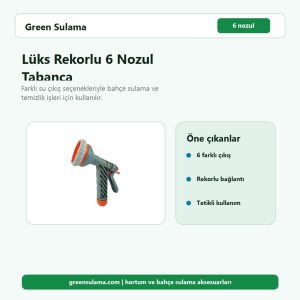 Lüks Rekorlu 6 Nozul Tabanca 1 luks rekorlu 6 nozul tabanca ana gorsel v1