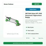 METSAN Roket MT-ONE Şanzımanlı Yağmurlama Başlığı | 2″ Giriş, 26–52 m Menzil Green Sulama ana ürün görseli
