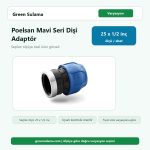 Poelsan Mavi Seri Kablin Dişi (Galvaniz Metal Yüzüklü) 25 Poelsan Kaplin Ek Parçalar ürün görseli