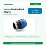 Poelsan Mavi Seri Kablin Dişi (Galvaniz Metal Yüzüklü) 32 Poelsan Kaplin Ek Parçalar ürün görseli