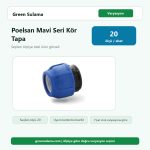 Poelsan Mavi Seri Kablin Kör Tapa (Sonlandırma) 20 Poelsan Kaplin Ek Parçalar ürün görseli