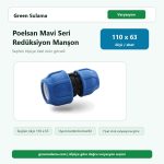 Poelsan Mavi Seri Kablin Redüksiyon Manşon 110 X 63 Poelsan Kaplin Ek Parçalar ürün görseli