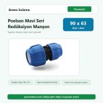 Poelsan Mavi Seri Kablin Redüksiyon Manşon 90 x 63 Poelsan Kaplin Ek Parçalar ürün görseli