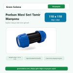 Poelsan Mavi Seri Tamir Manşonu (Kayar Manşon) 110 Poelsan Kaplin Ek Parçalar ürün görseli