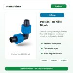 Poelsan Ters Kilitli Dirsek Green Sulama ana ürün görseli