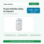 Pusula Polietilen Dikey Su Depoları – Mavi / 5.000lt urun gorseli
