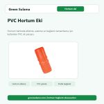 PVC Hortum Eki hortum ve bahçe sulama aksesuarı