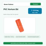 Üzümcü Pvc Hortum Eki 1 1 4″ Üzümcü Ek Parçalar ürün görseli