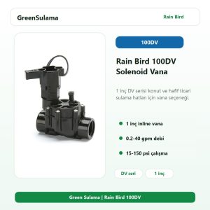 Rain Bird 100DV Solenoid Vana 2 rain bird 100dv solenoid vana v1
