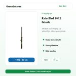 Rain Bird 1800 Serisi Tüm Yükseklikler