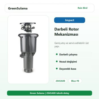 Rain Bird 2045A08 Maxi-Paw darbeli rotor mekanizması
