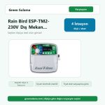 Rain Bird ESP TM2 230V Dış Mekan Kontrol Üniteleri 4 Rain Bird Elektrikli Kontrol Ünitesi ürün görseli